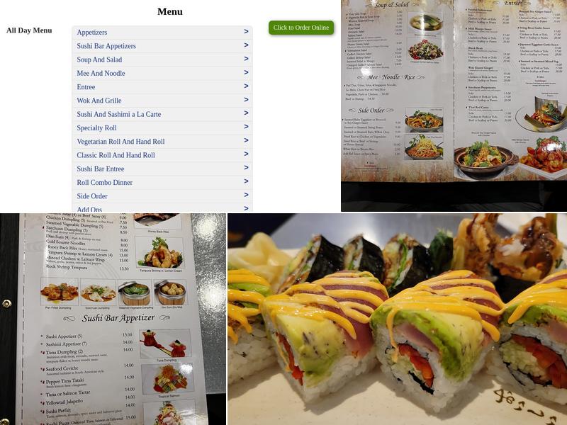 Wild Ginger Menu