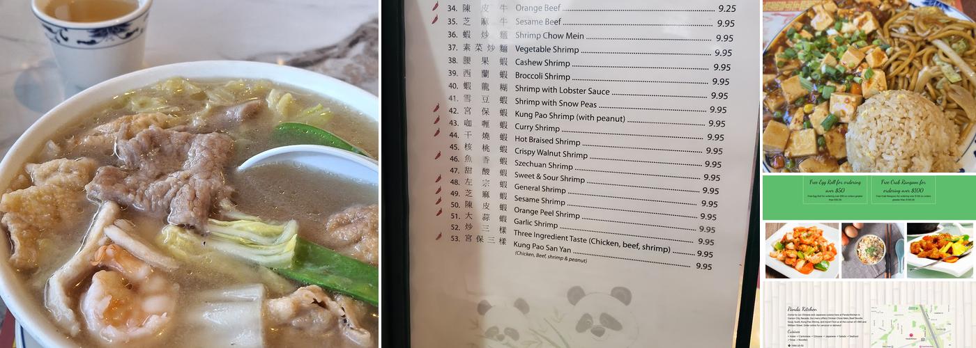 Panda Kitchen Menu