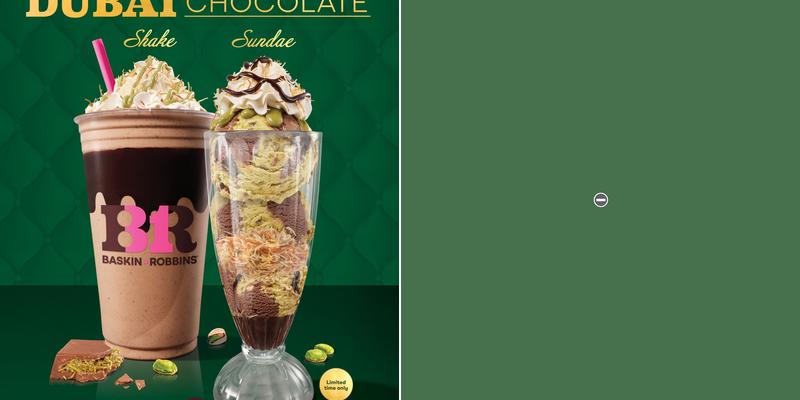 Baskin-Robbins Menu