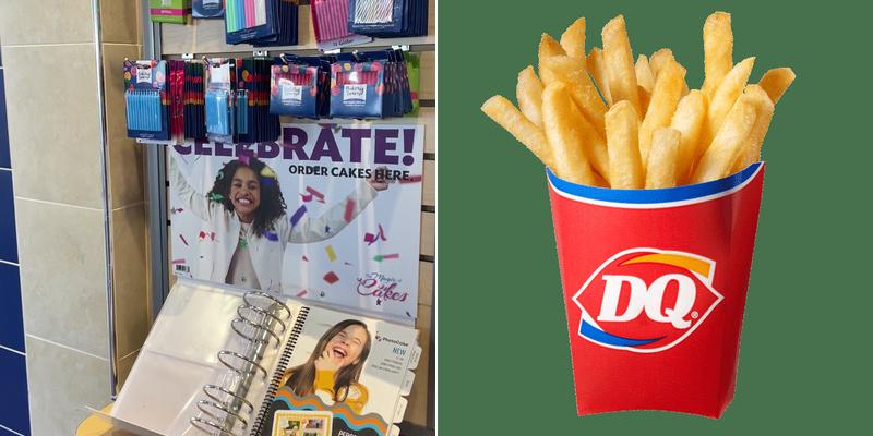 Dairy Queen Menu
