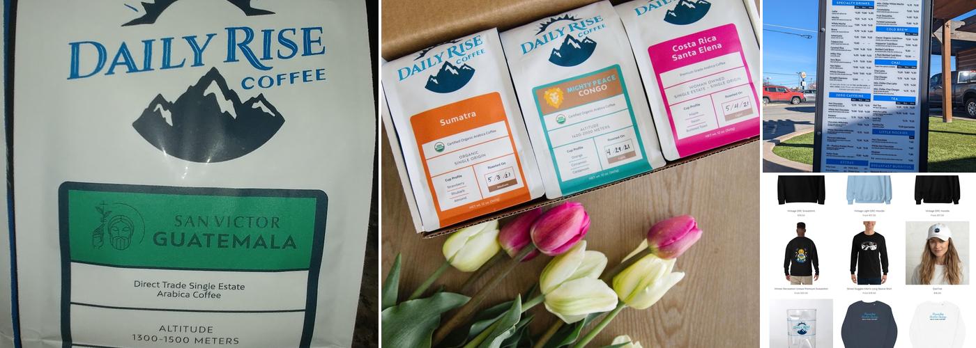 Daily Rise Coffee Roasters Menu