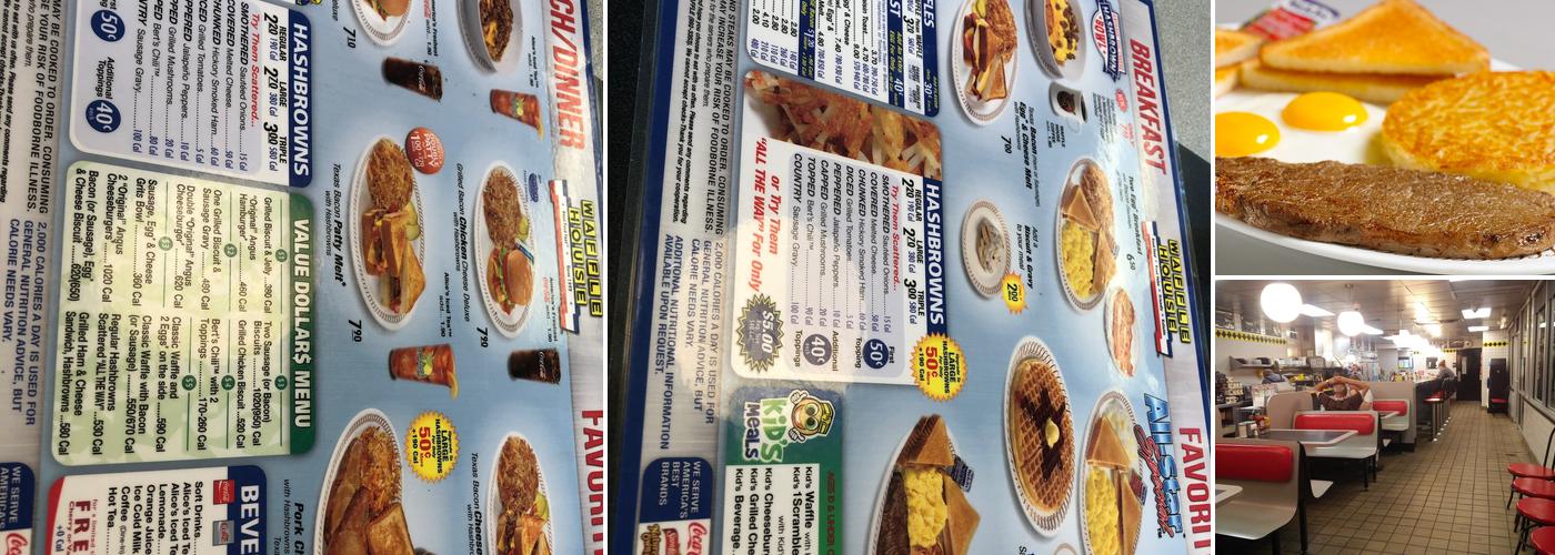 Waffle House Menu
