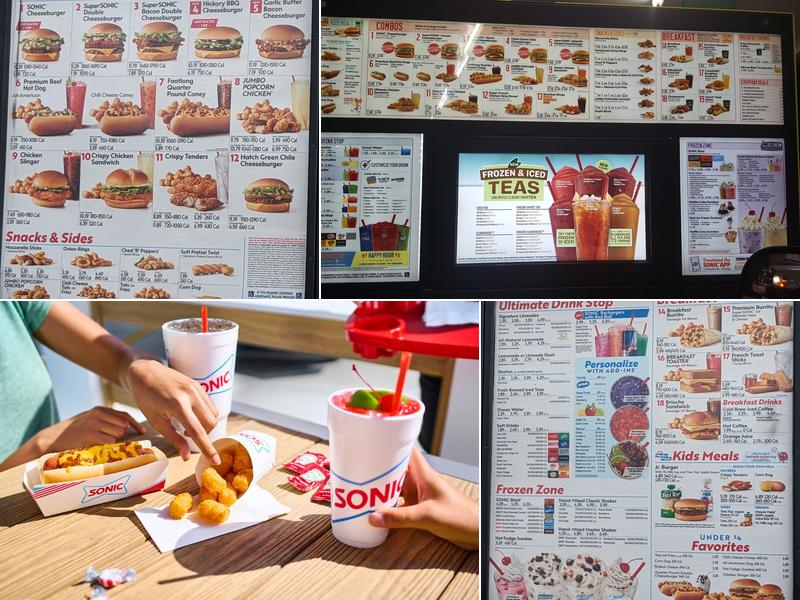 Sonic Drive-In Menu
