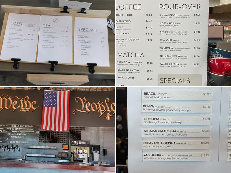 Pair Cupworks - Mesa Menu