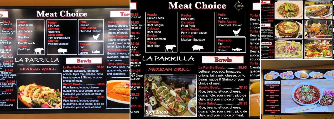 La Parrilla Taqueria Menu