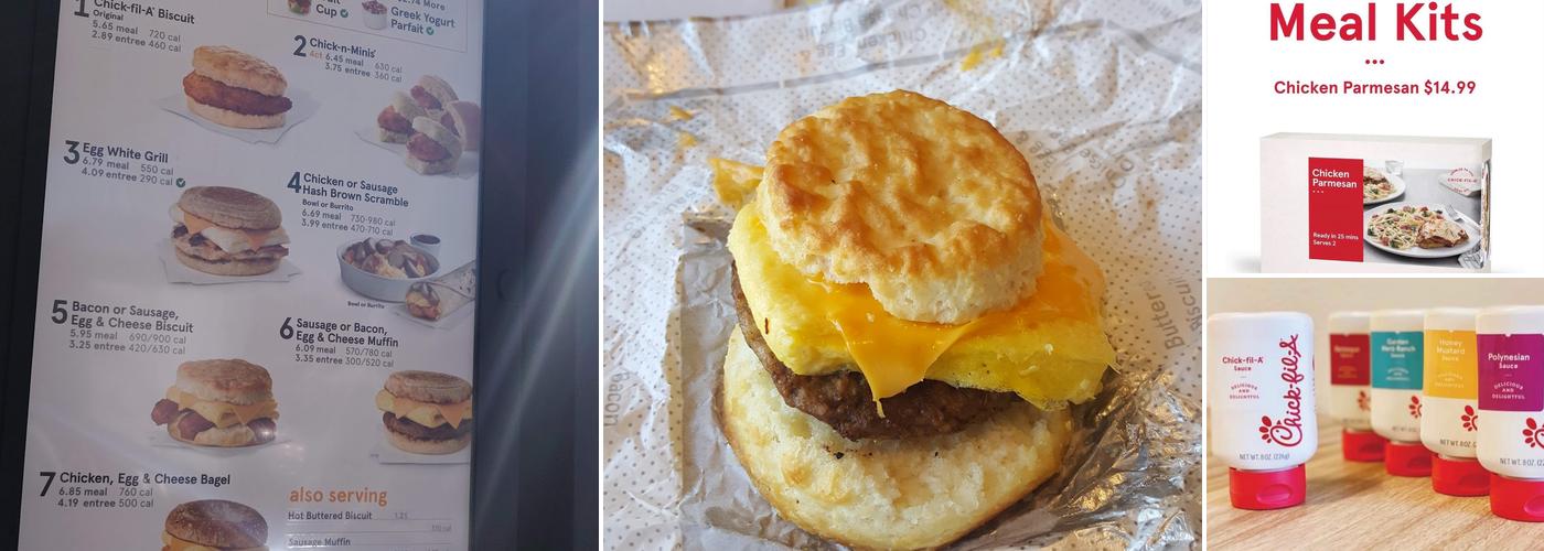 Chick-fil-A Menu