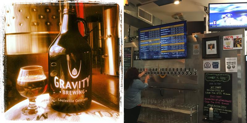 Gravity Brewing Menu