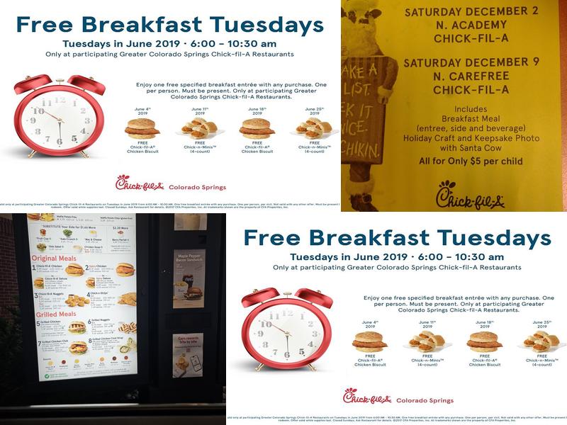 Chick-fil-A Menu
