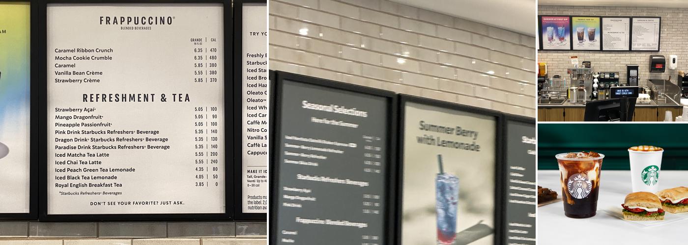 Starbucks Menu