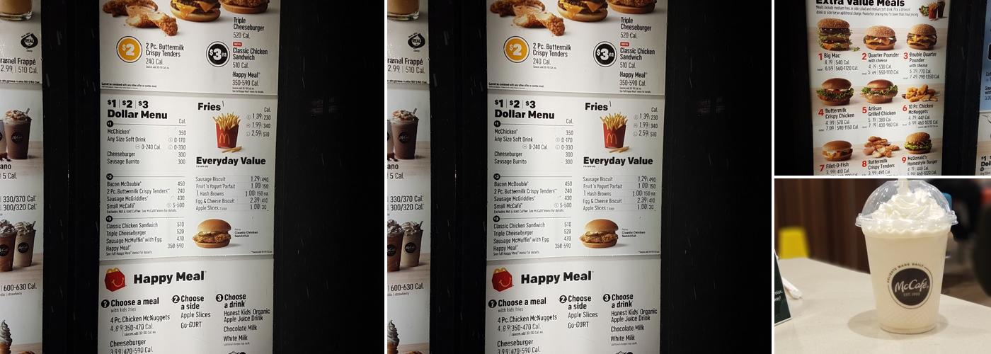McDonald's Menu