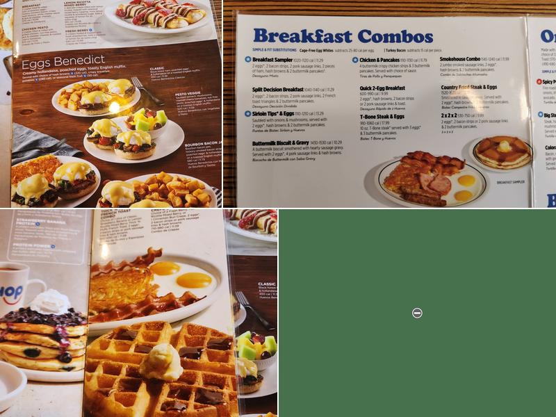 IHOP Menu