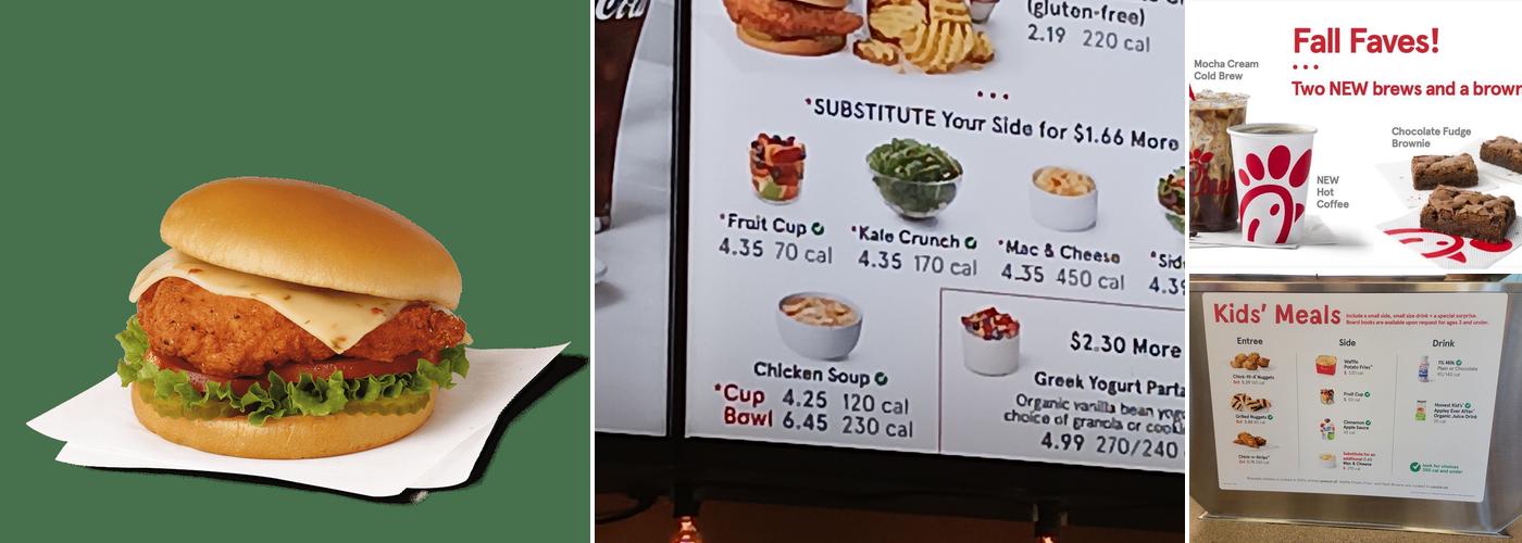 Chick-fil-A Menu