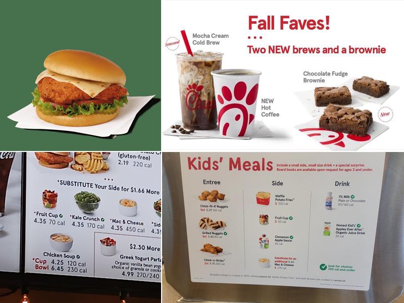 Chick-fil-A Menu