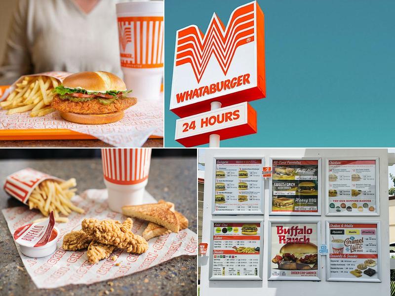 Whataburger Menu