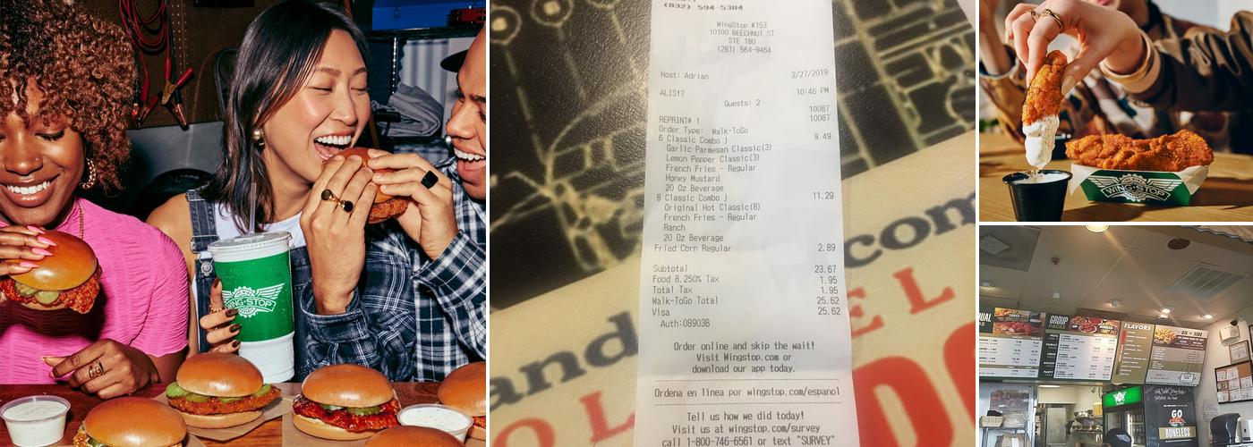Wingstop Menu