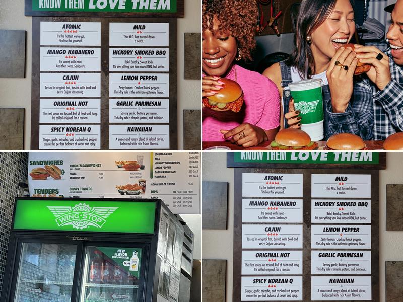 Wingstop Menu