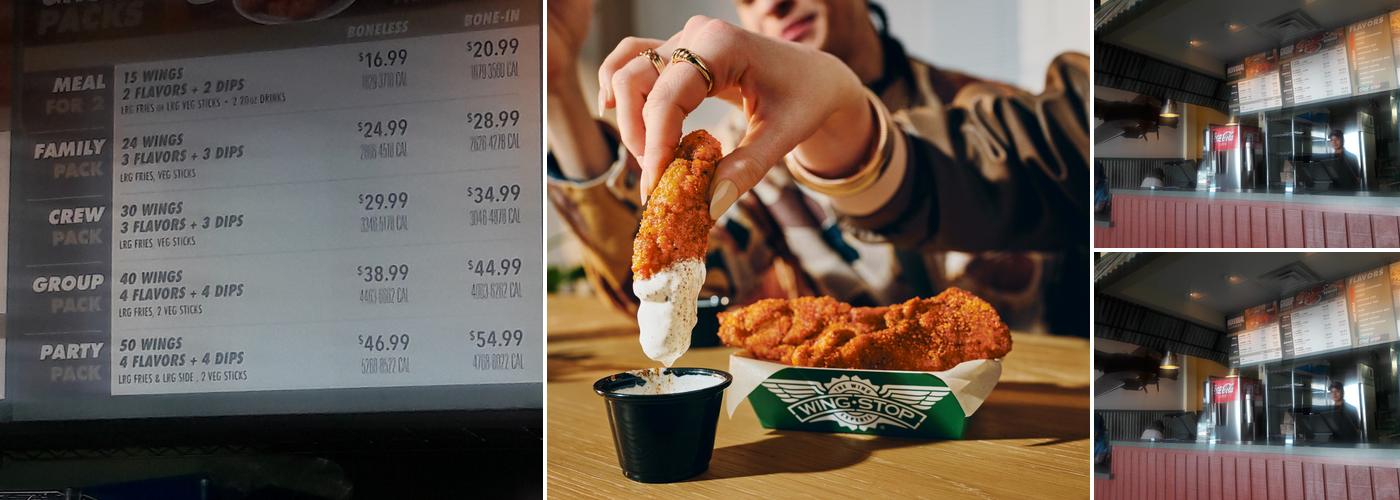 Wingstop Menu