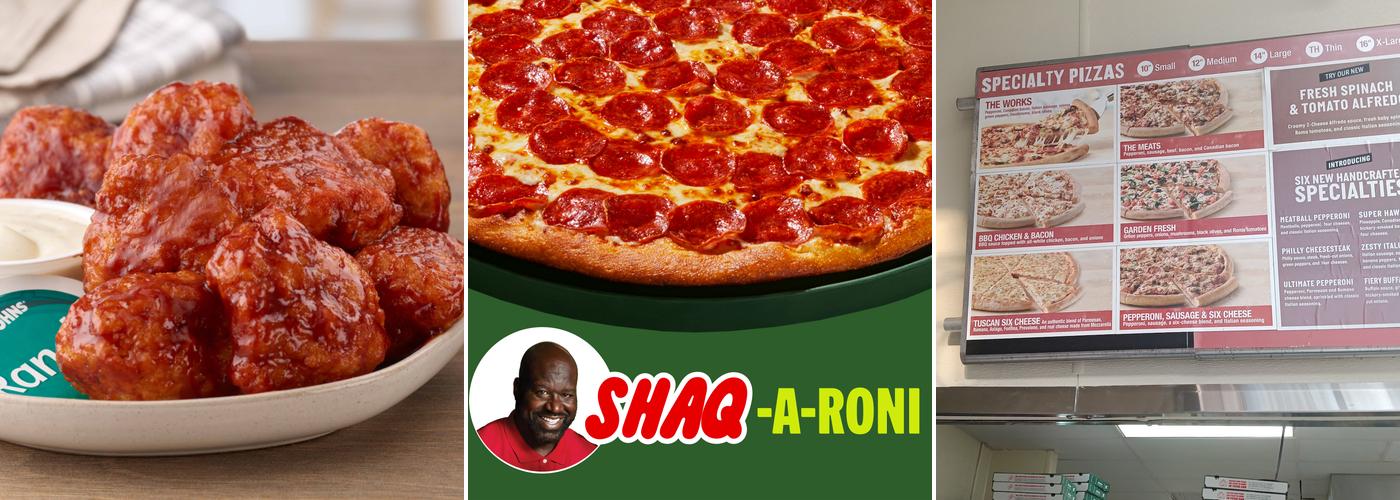 Papa Johns Pizza Menu