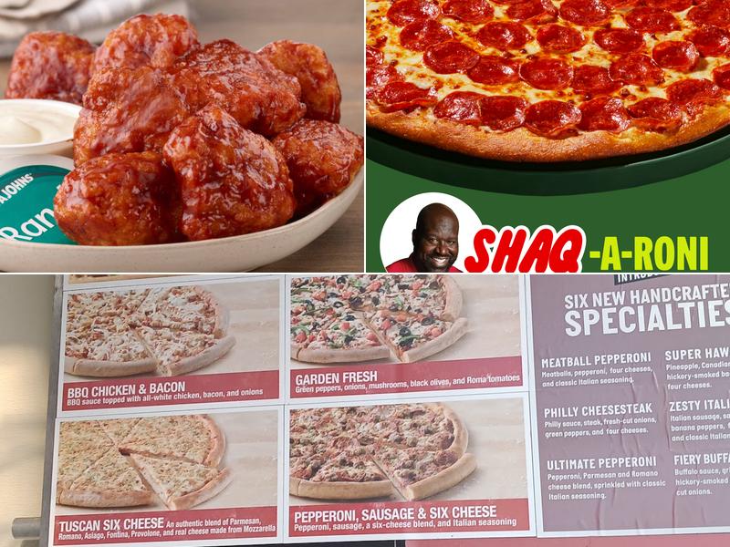 Papa Johns Pizza Menu