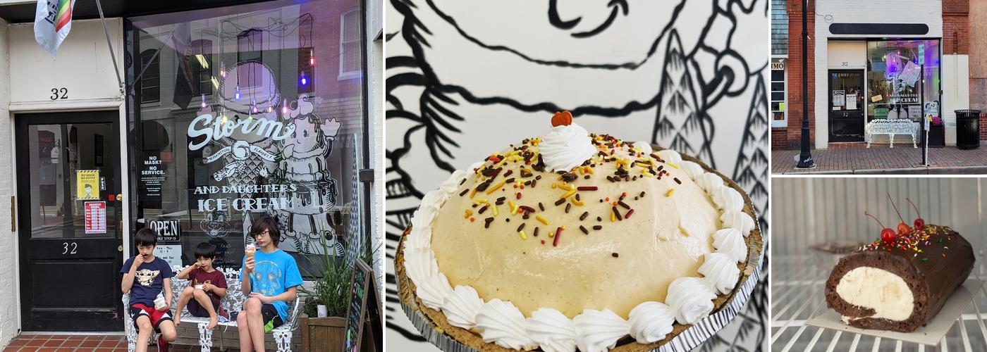 Storm and Daughters Ice Cream