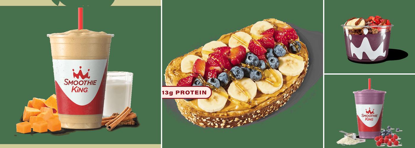 Smoothie King Menu