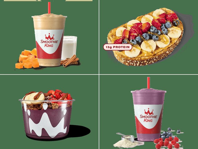 Smoothie King Menu