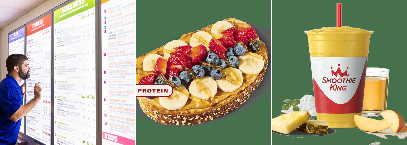 Smoothie King Menu