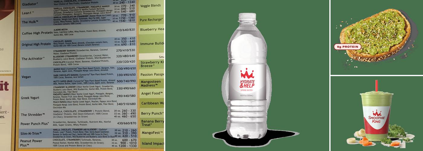 Smoothie King Menu