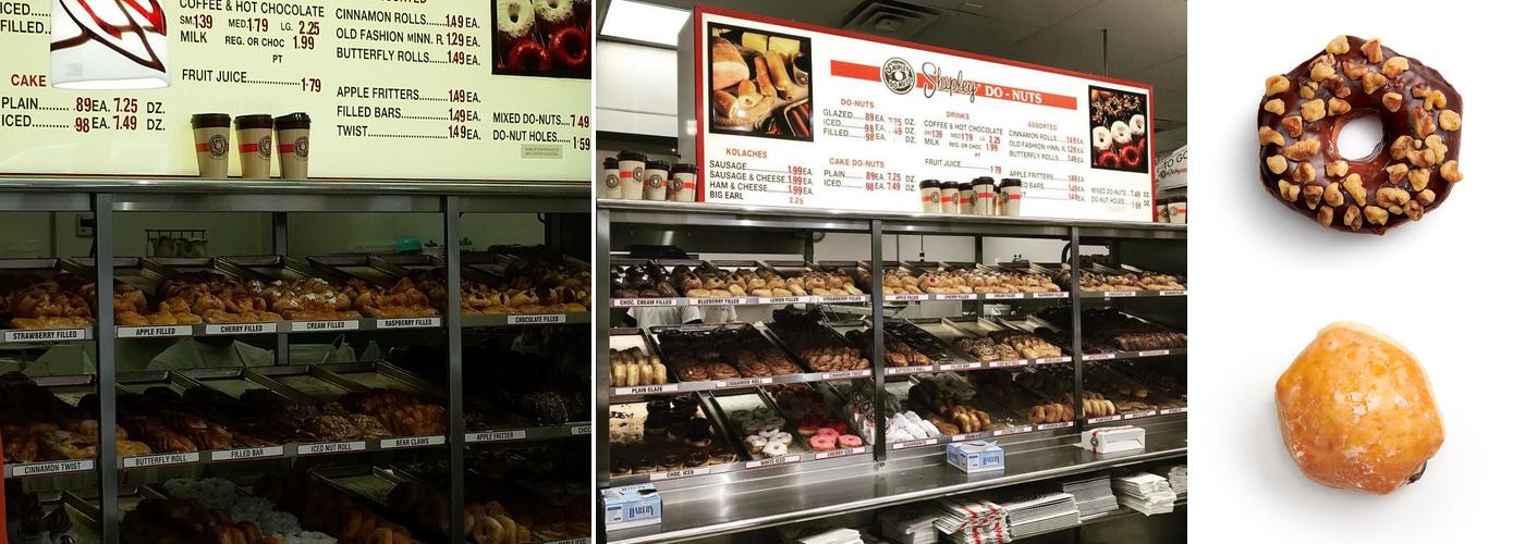 Shipley Do-Nuts Menu