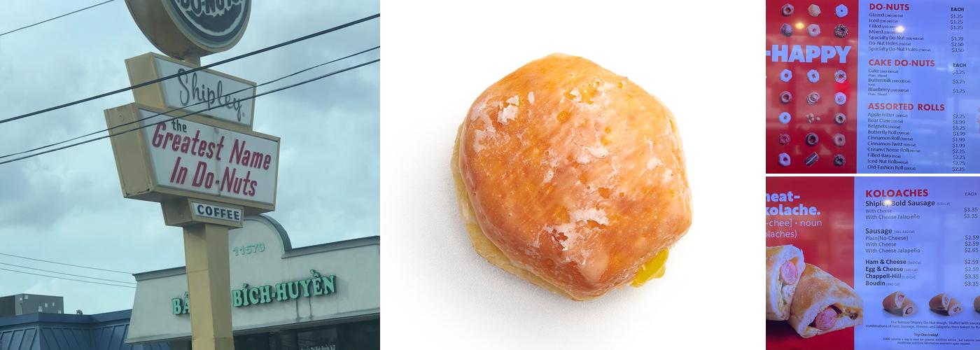 Shipley Do-Nuts Menu
