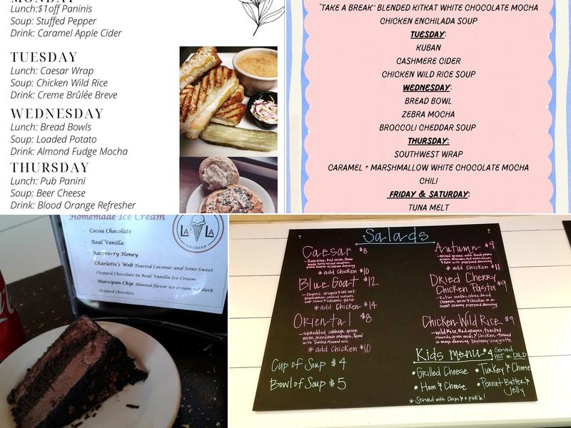 Middle Fork Cafe Menu