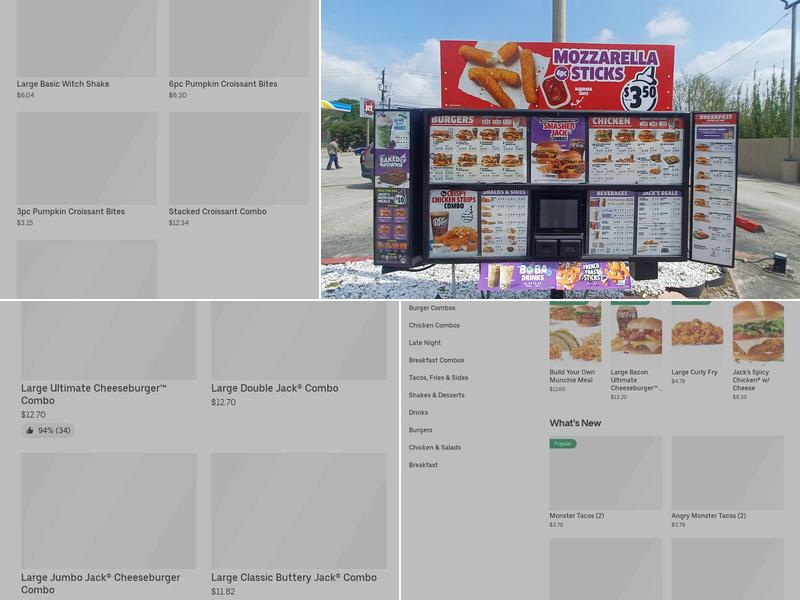 Jack In The Box Menu