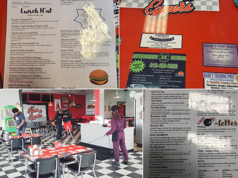 Ham N Eggers Diner Menu