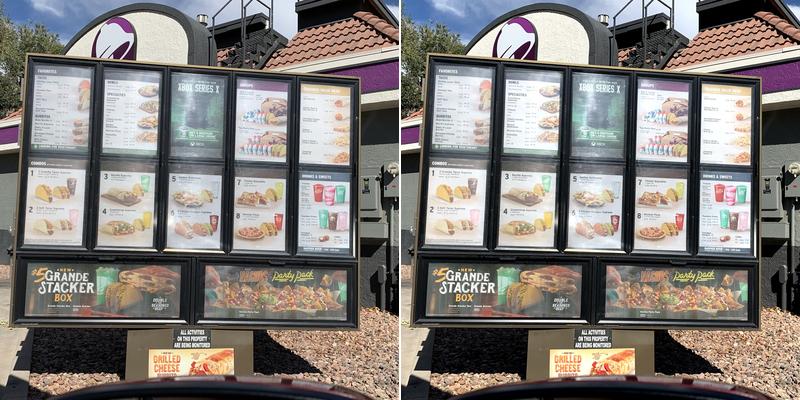 Taco Bell Menu