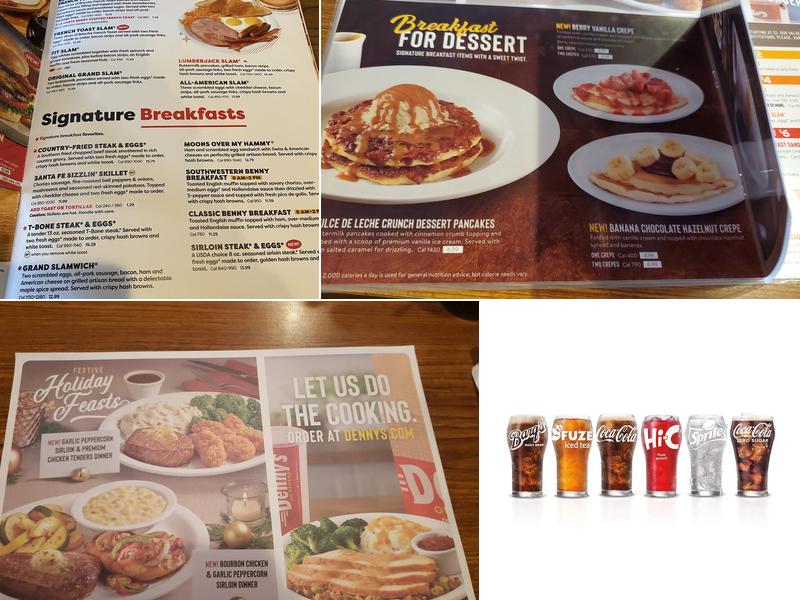 Denny's Menu