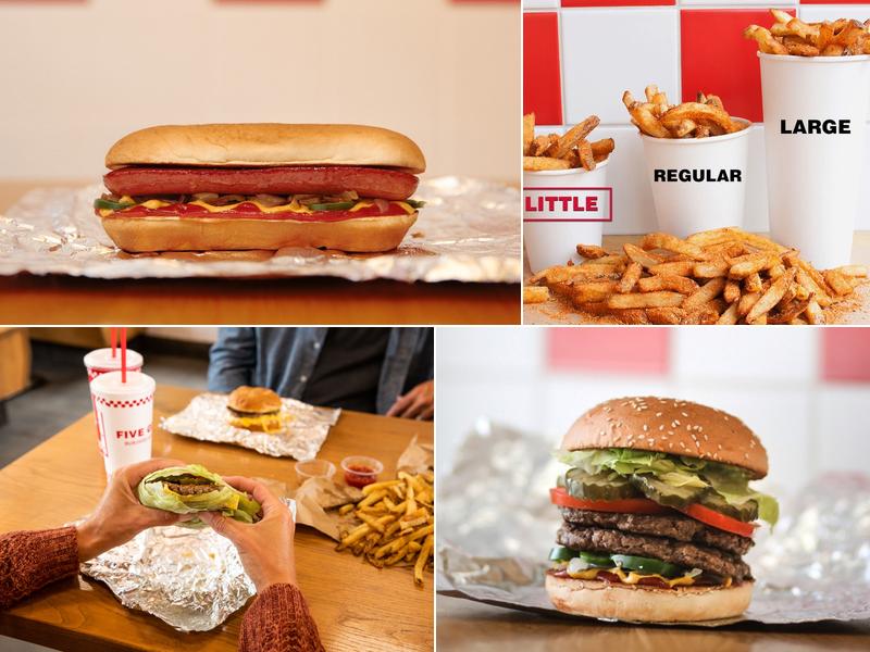 Five Guys Menu