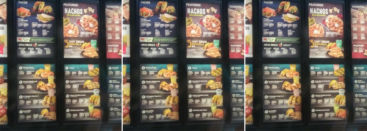 Taco Bell Menu