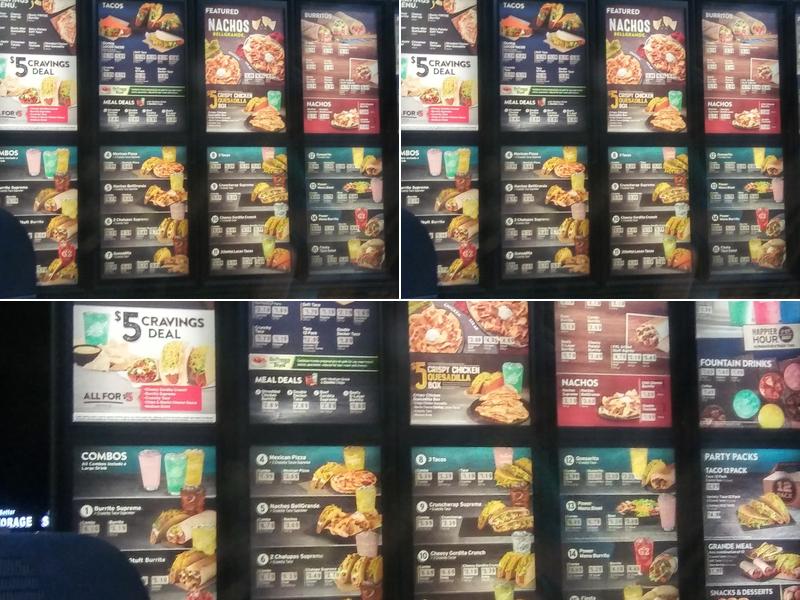 Taco Bell Menu