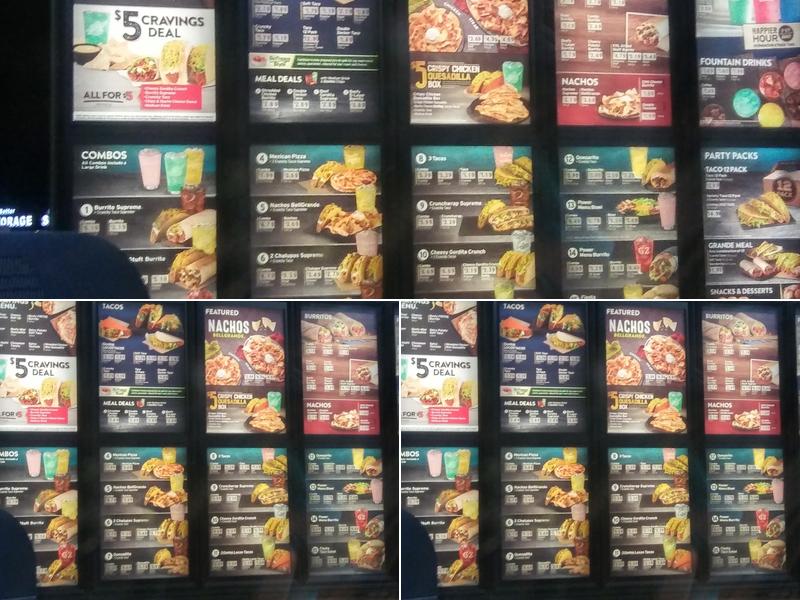 Taco Bell Menu
