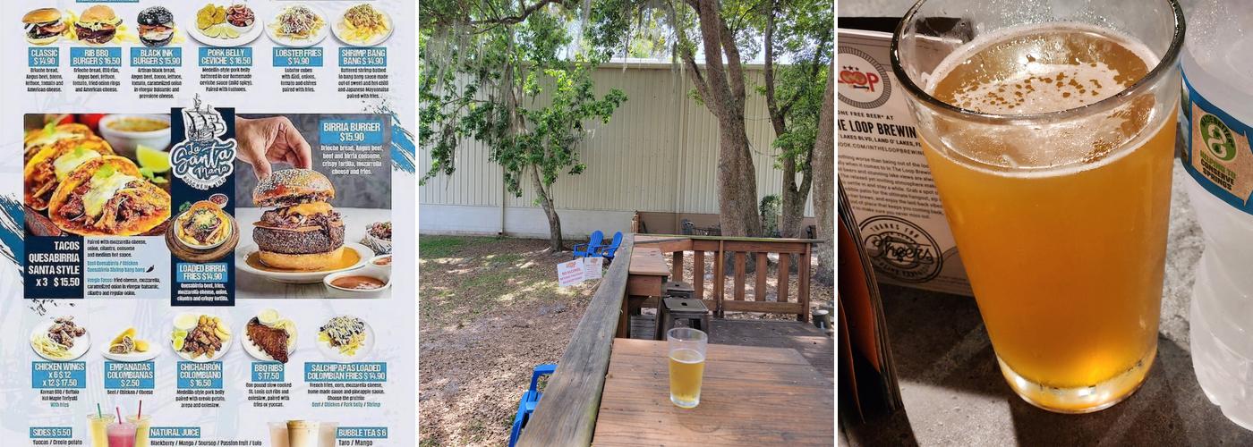 In the Loop Brewing Menu