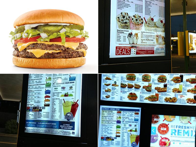 Sonic Drive-In Menu