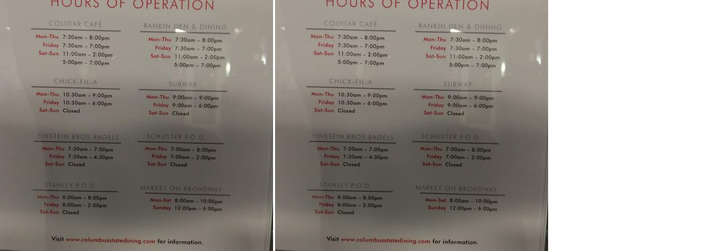 Chick-fil-A Menu