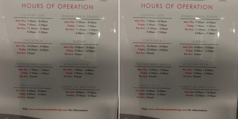 Chick-fil-A Menu
