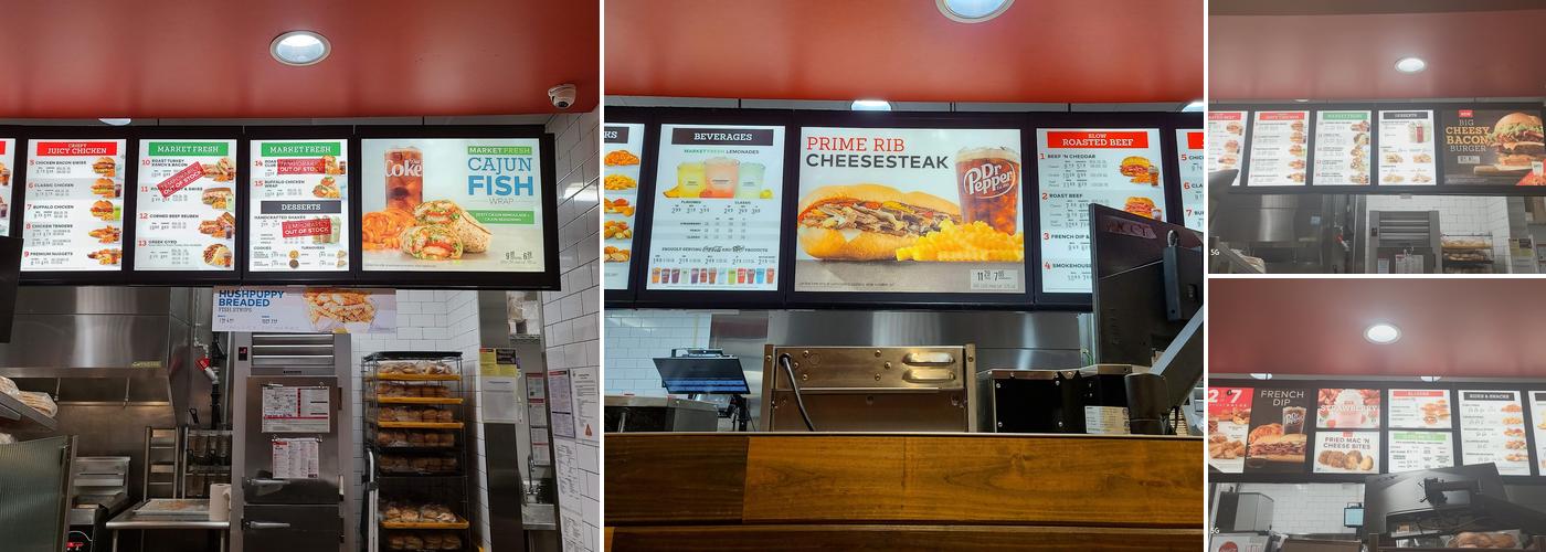 Arby's Menu