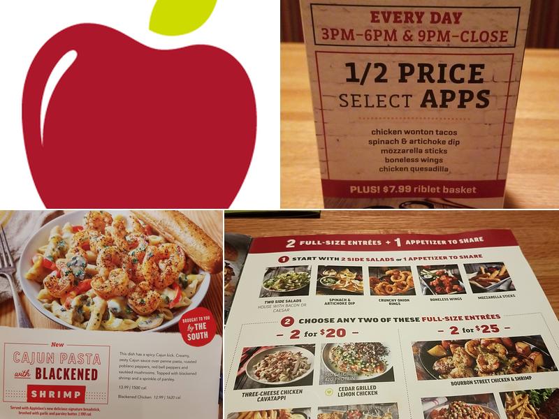 Applebee's Grill + Bar Menu
