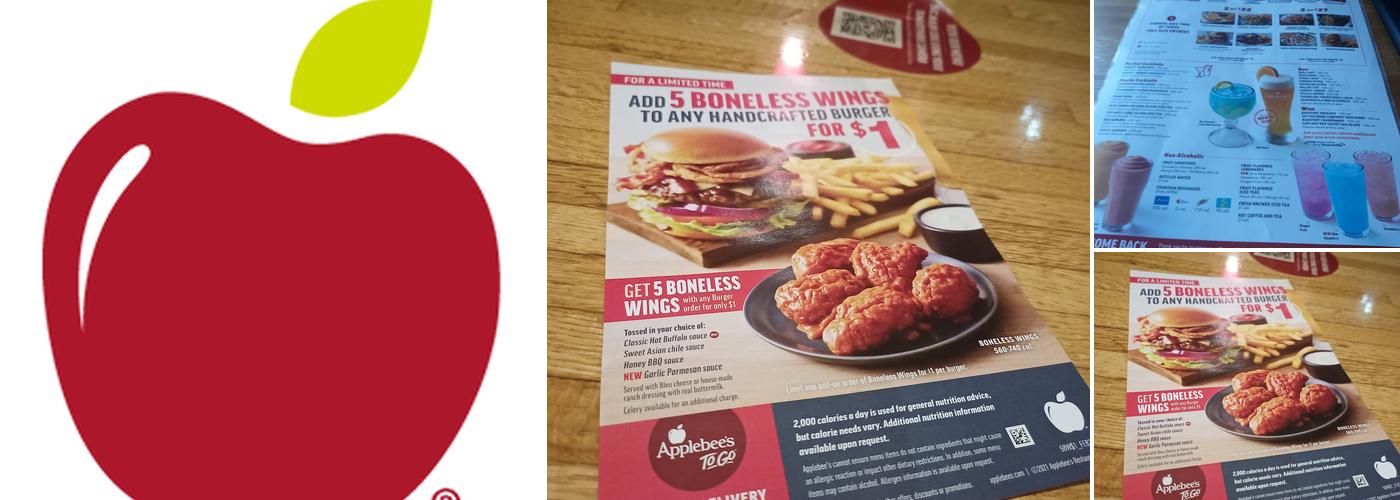 Applebee's Grill + Bar Menu