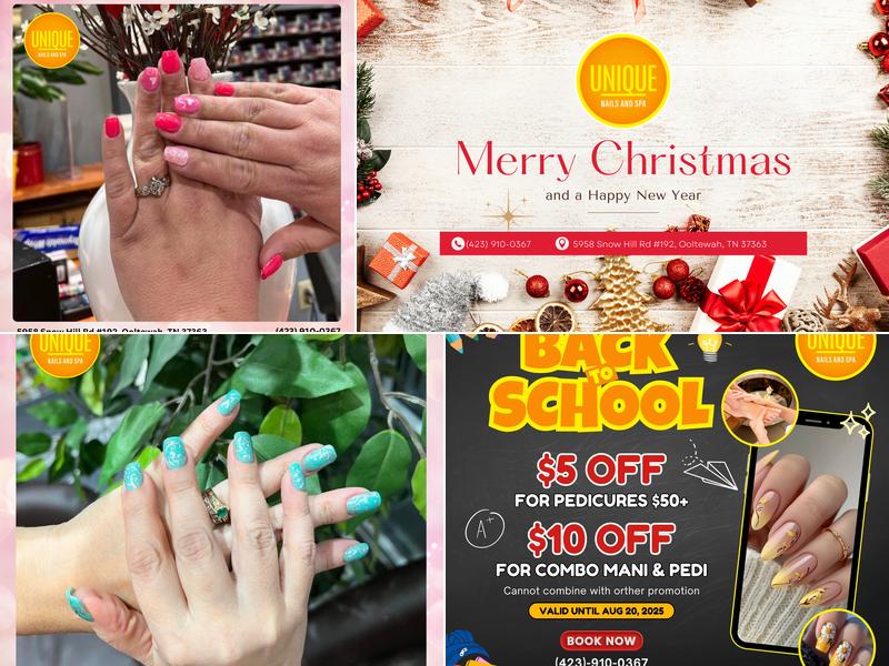 UNIQUE NAILS AND SPA