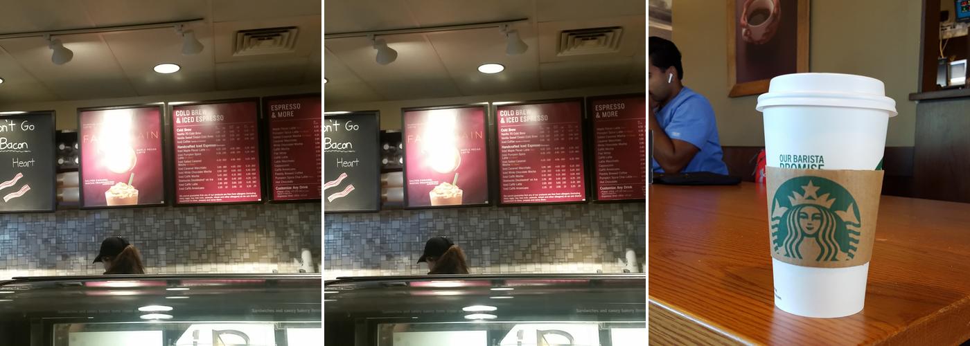 Starbucks Menu