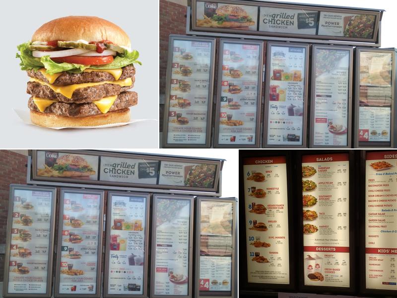 Wendy's Menu