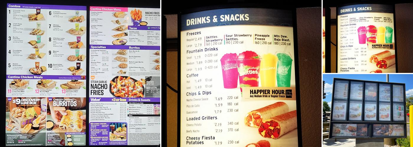 Taco Bell Menu